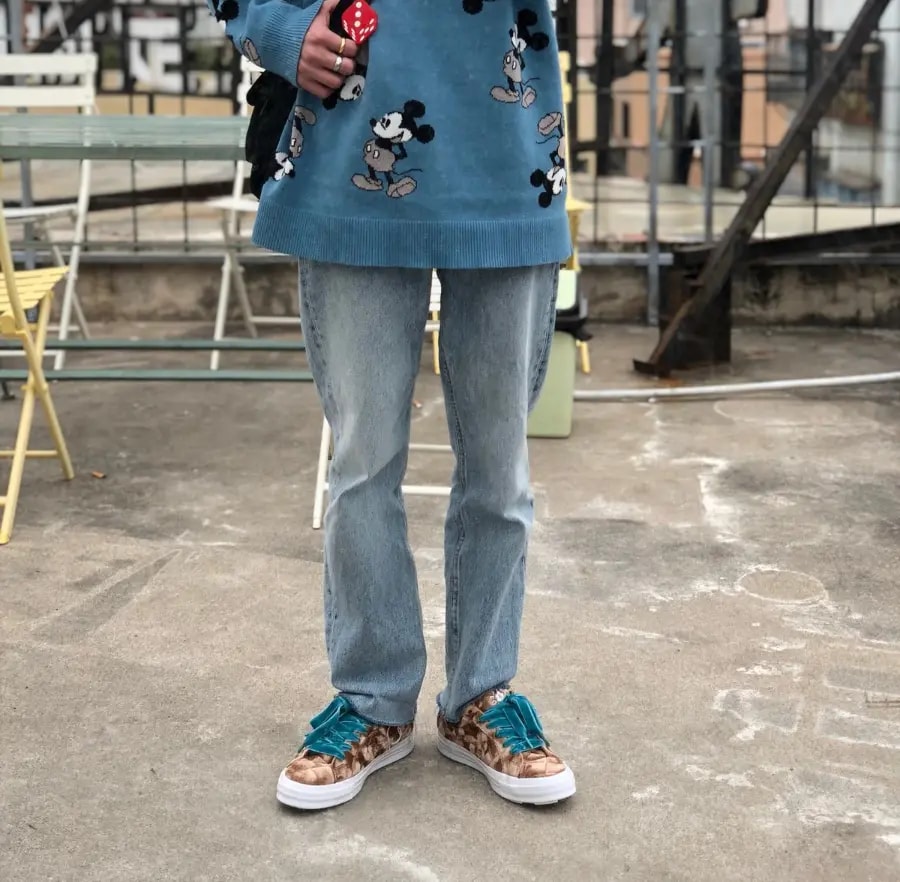 Giày Converse Golf Le Fleur x One Star 'Quilted Velvet Brown' 165599C — ảnh 4