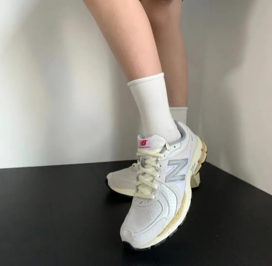 Giày New Balance x Thisisneverthat 860V2 White ML860TW2 — ảnh 5