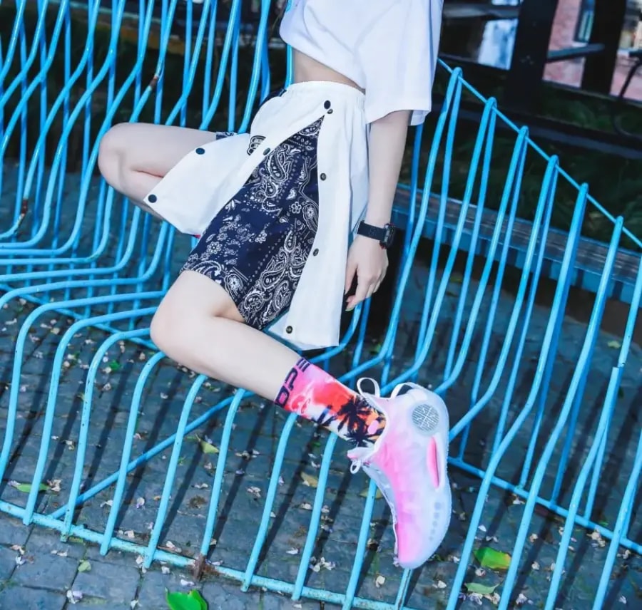 Giày Li-Ning Way Of Wade 9 Blossom ABAR119-6 — ảnh 3