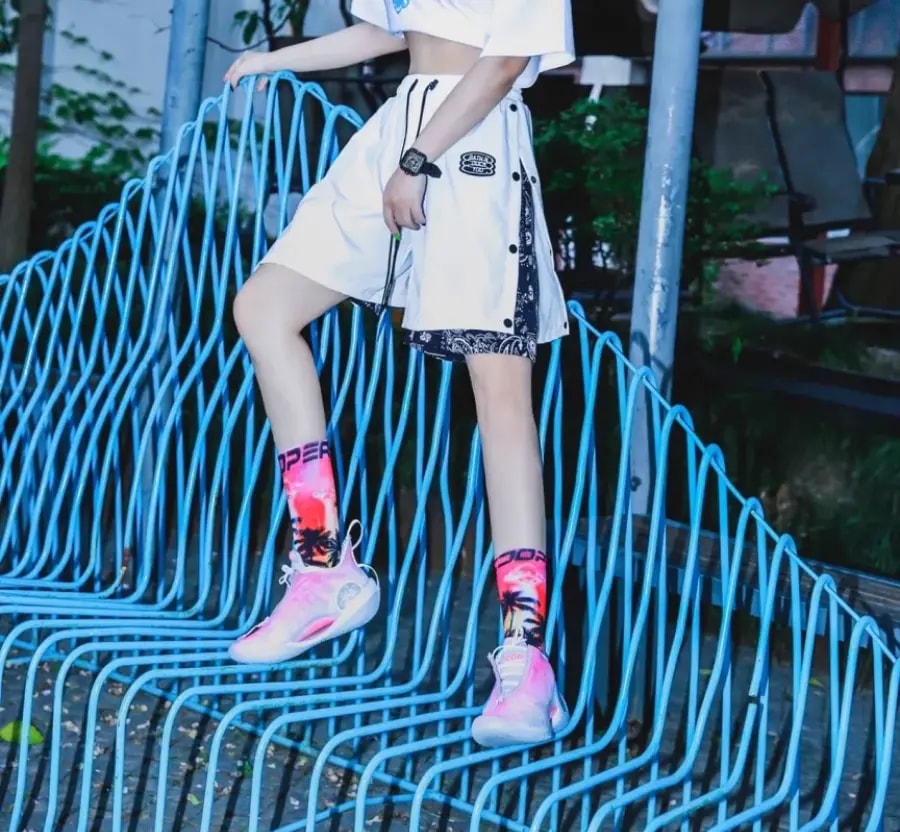 Giày Li-Ning Way Of Wade 9 Blossom ABAR119-6 — ảnh 4