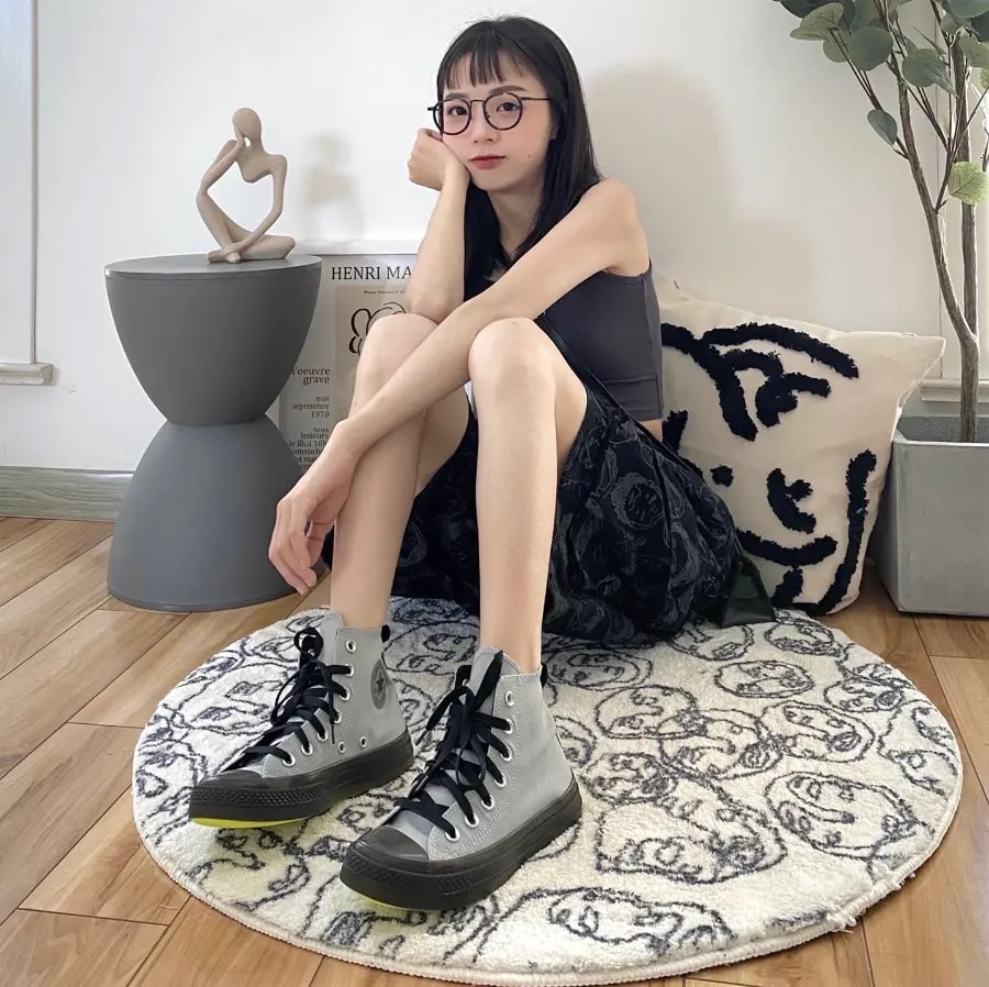 Giày Converse Chuck Taylor All Star CX High 'Hi Vis Collection Ash Stone' 169603C — ảnh 2