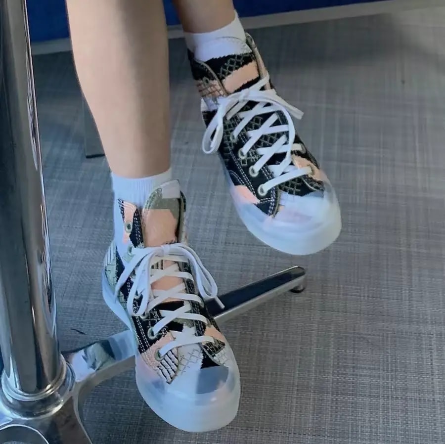 Giày Converse Chuck 70 High 'Knit Mashup' 570273C — ảnh 2