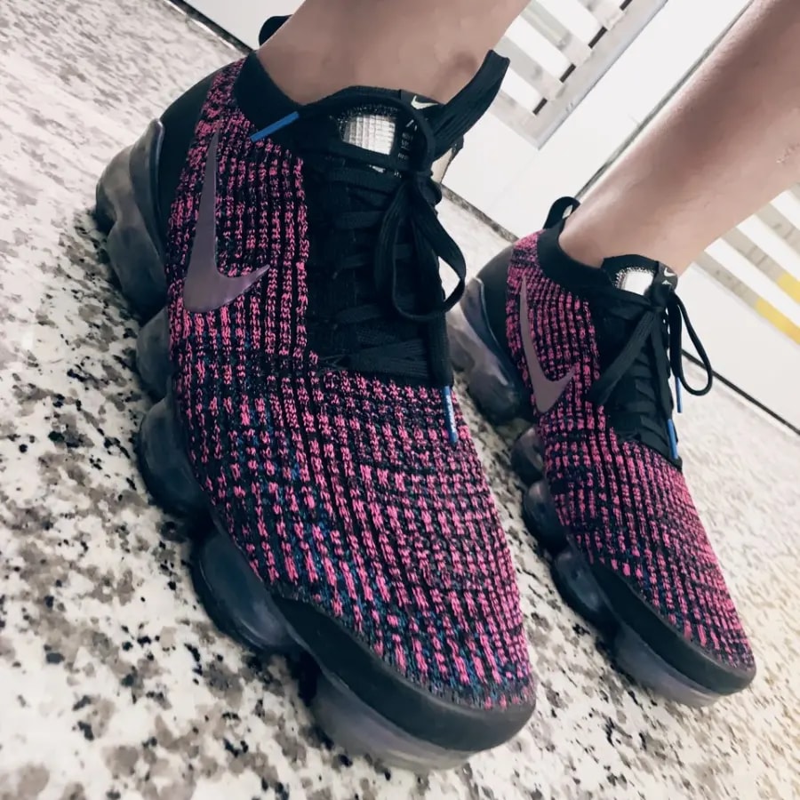 Giày Nike Air VaporMax Flyknit 3 'Laser Fuchsia' AJ6900-007 — ảnh 4