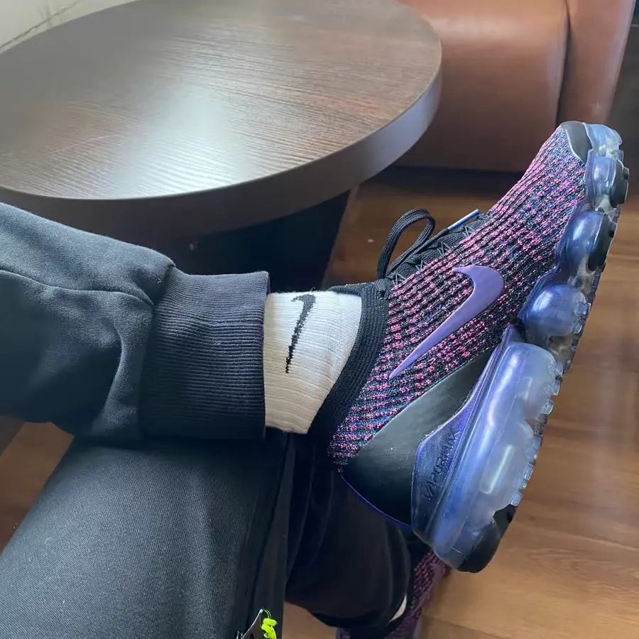 Giày Nike Air VaporMax Flyknit 3 'Laser Fuchsia' AJ6900-007 — ảnh 3