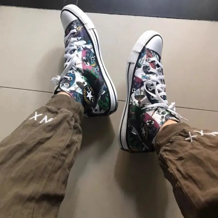 Giày Converse Batman Chuck Taylor All Star 'Issue 190' 167303C — ảnh 2