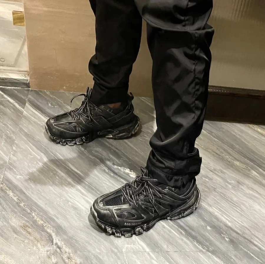 Giày Balenciaga Track Sneaker 'Faded Black' 542023-W3CN2-1000 — ảnh 5