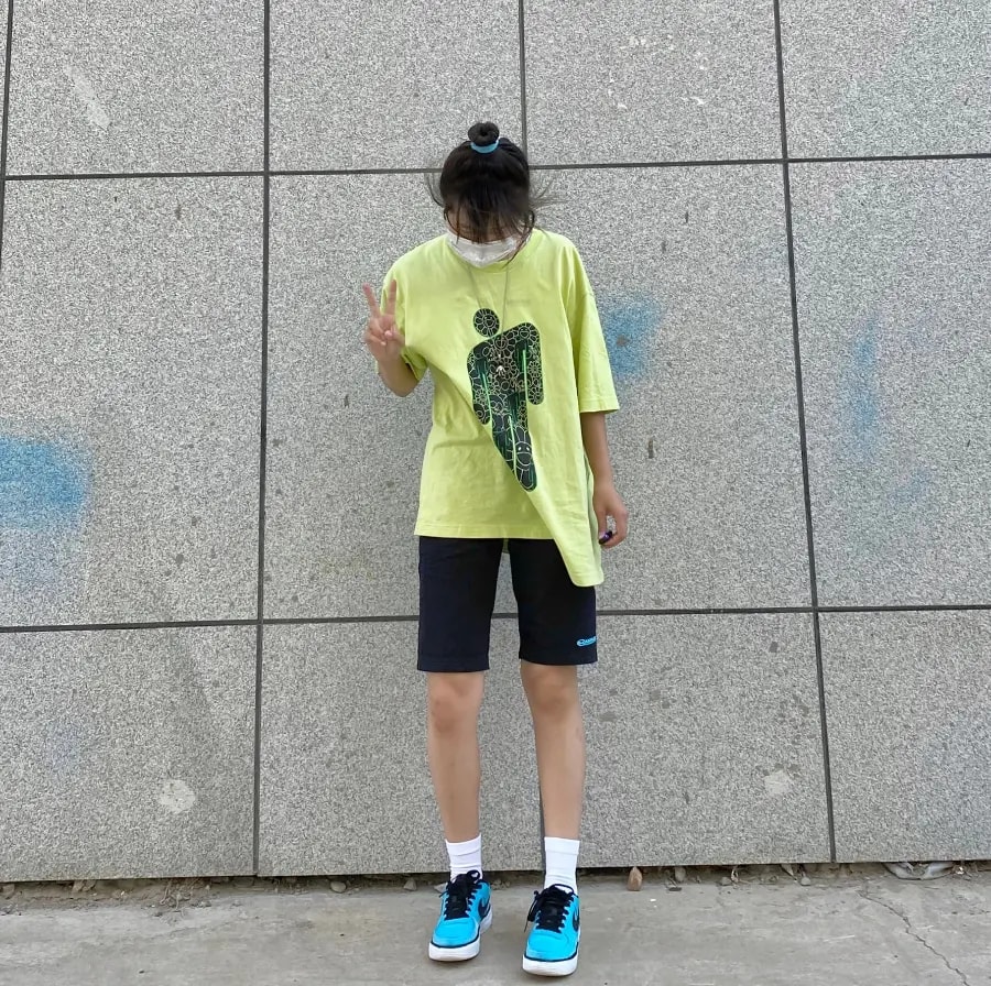 Giày Nike Air Force 1 LV8 Shift GS 'Blue Gaze' AV5154-400 — ảnh 4