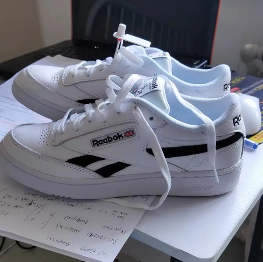 Giày Reebok C Revenge 'Black White' EG9270 — ảnh 2
