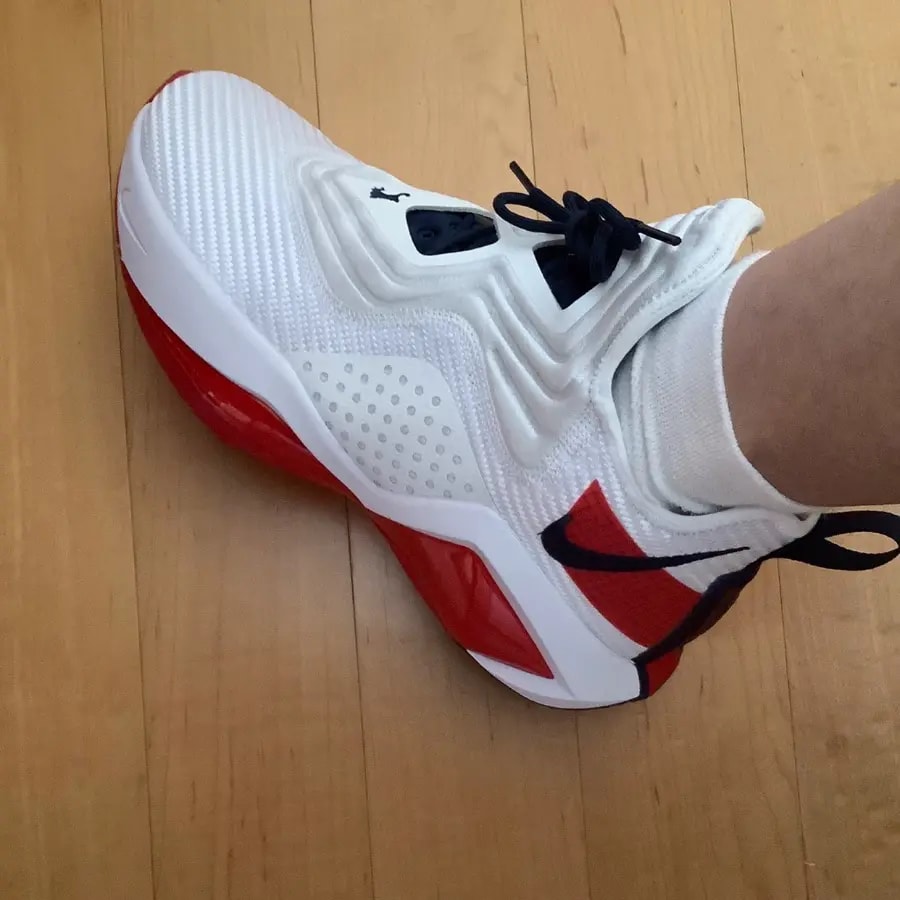 Giày Nike LeBron Solder 14 'White Red' CN8689-100 — ảnh 5