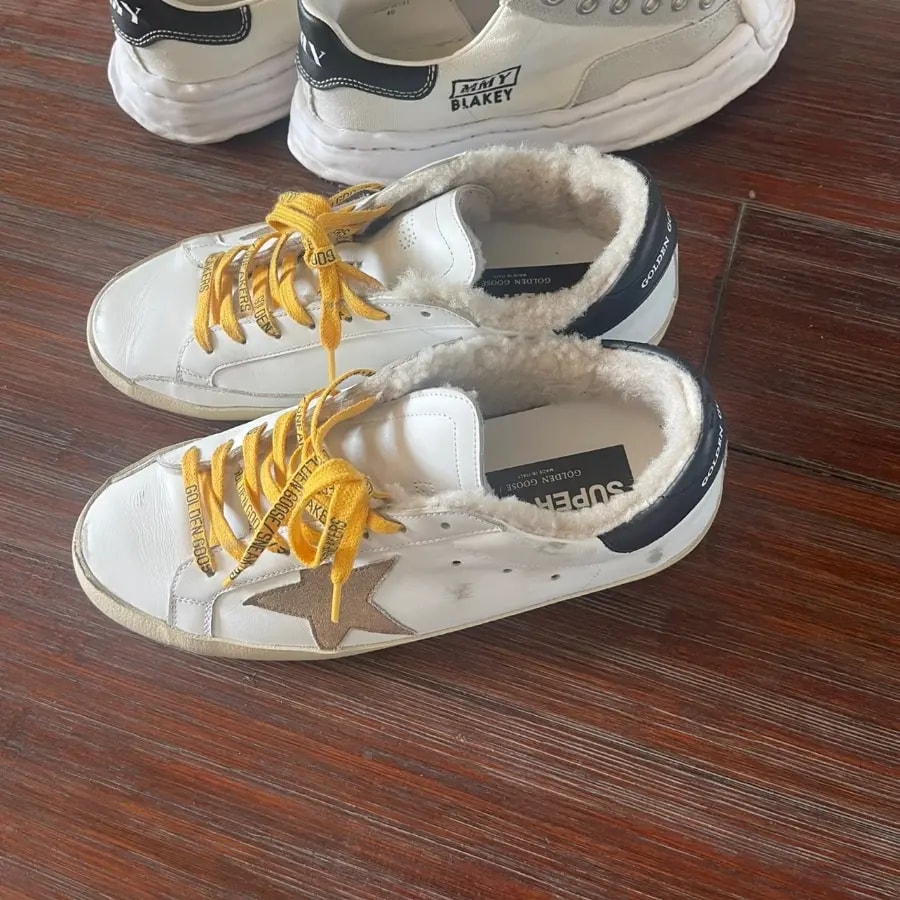 Giày Golden Goose Supper Star 'White Brown' GMF00101 F002552 10905 — ảnh 3