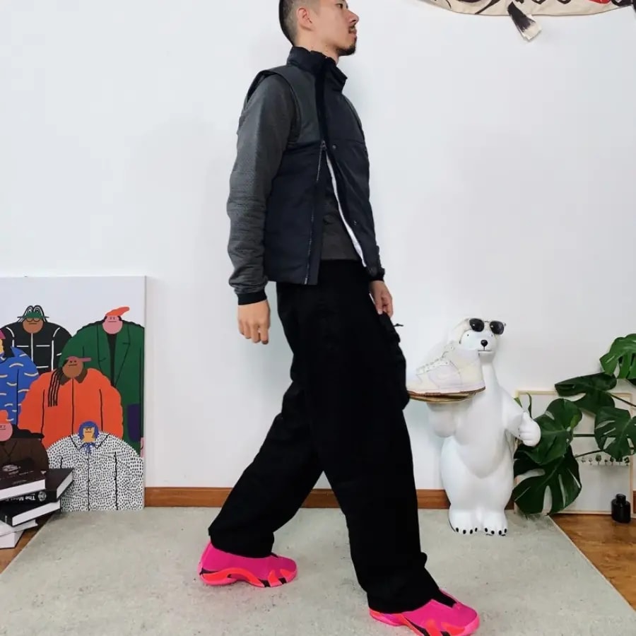 Giày Nike Wmns Air Jordan 14 Retro Low 'Shocking Pink' DH4121-600 — ảnh 2