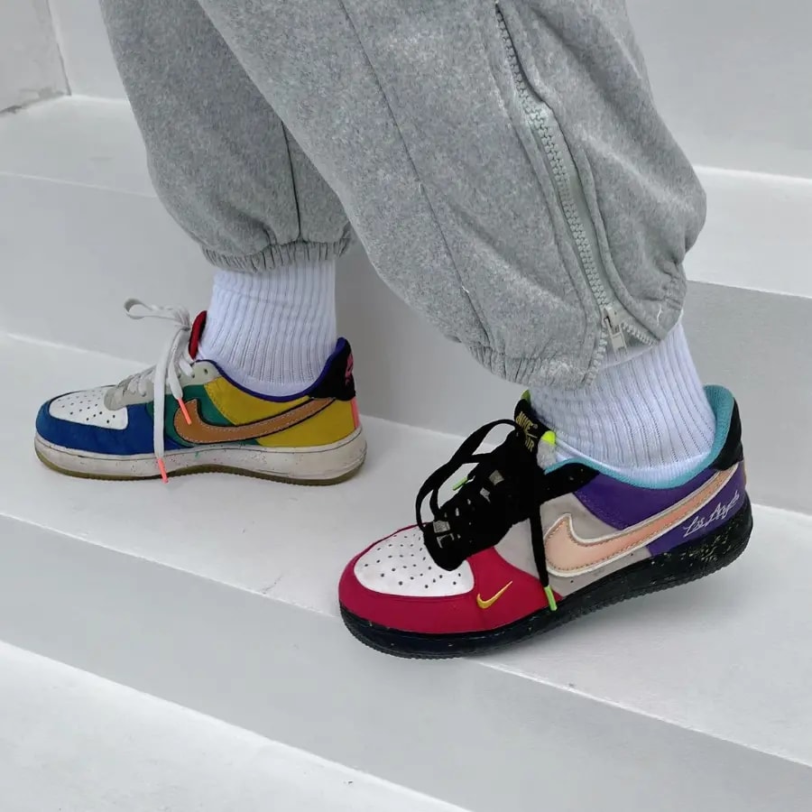 Giày Nike Air Force 1 Low What The LA CT1117-100 — ảnh 4