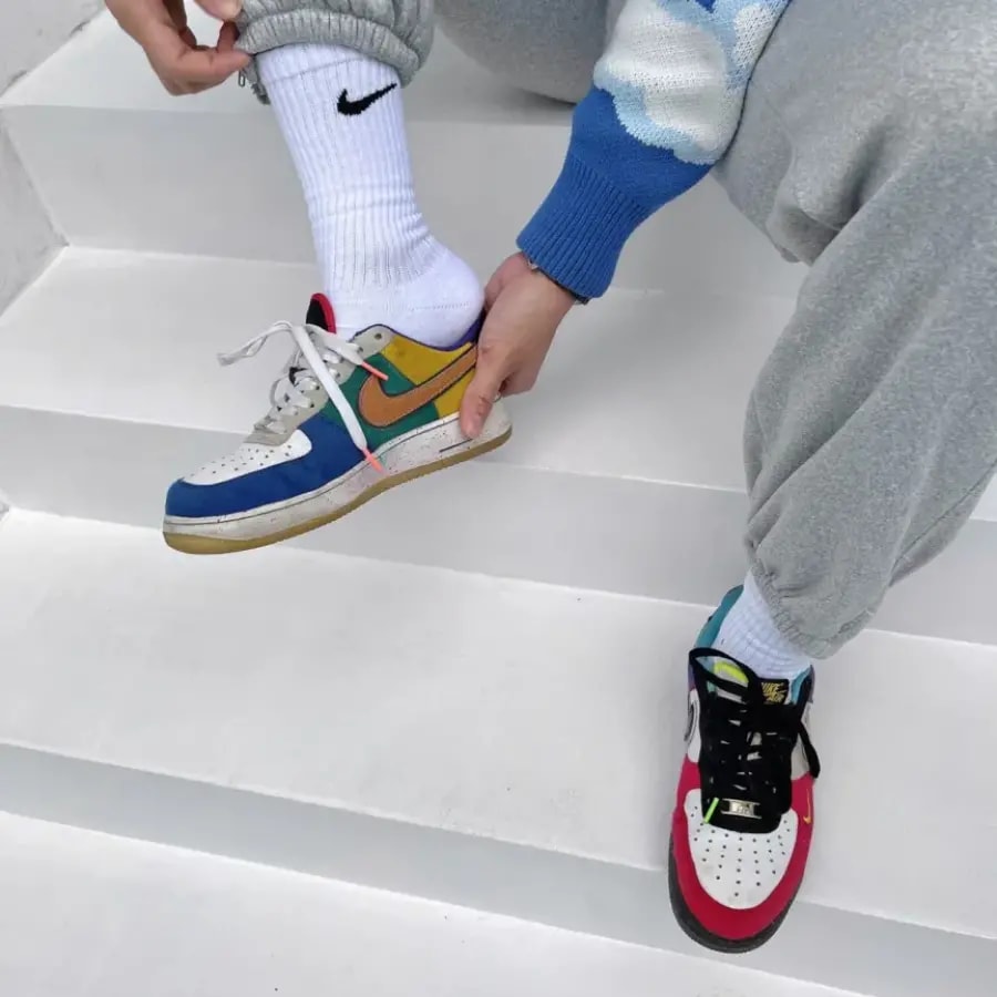 Giày Nike Air Force 1 Low What The LA CT1117-100 — ảnh 3