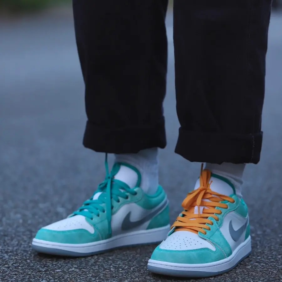 Giày Nike Air Jordan 1 Low 'New Emerald' DN3705-301 — ảnh 5