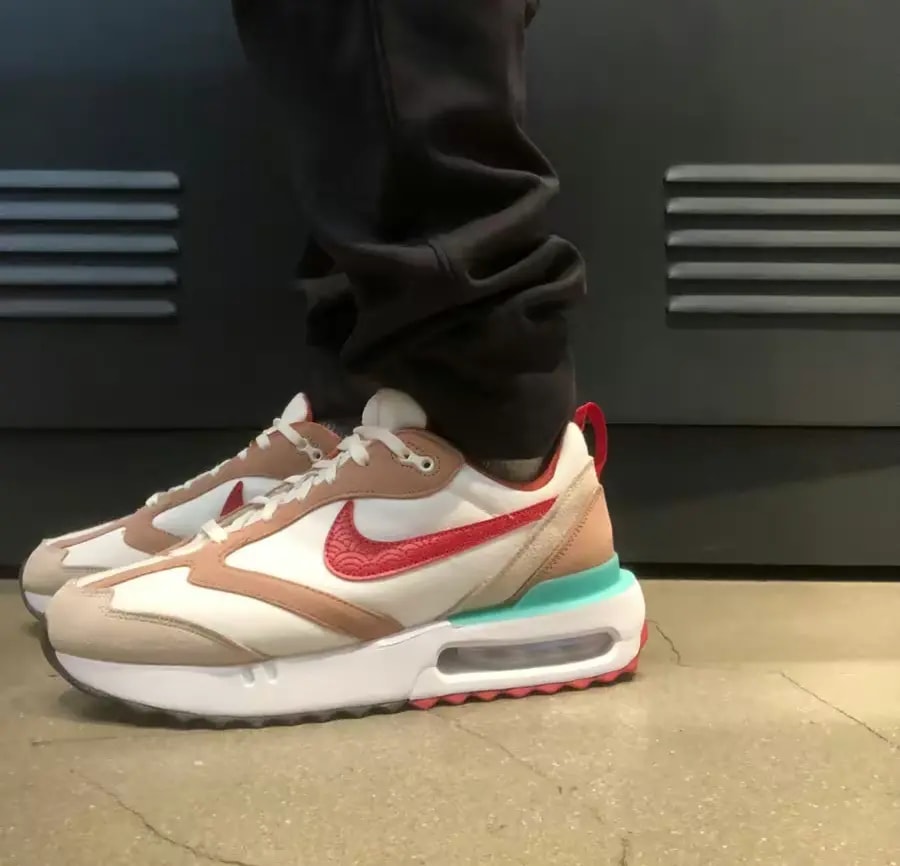 Giày Nike Air Max Dawn Gym Red Sanddrift DQ4976-161 — ảnh 3