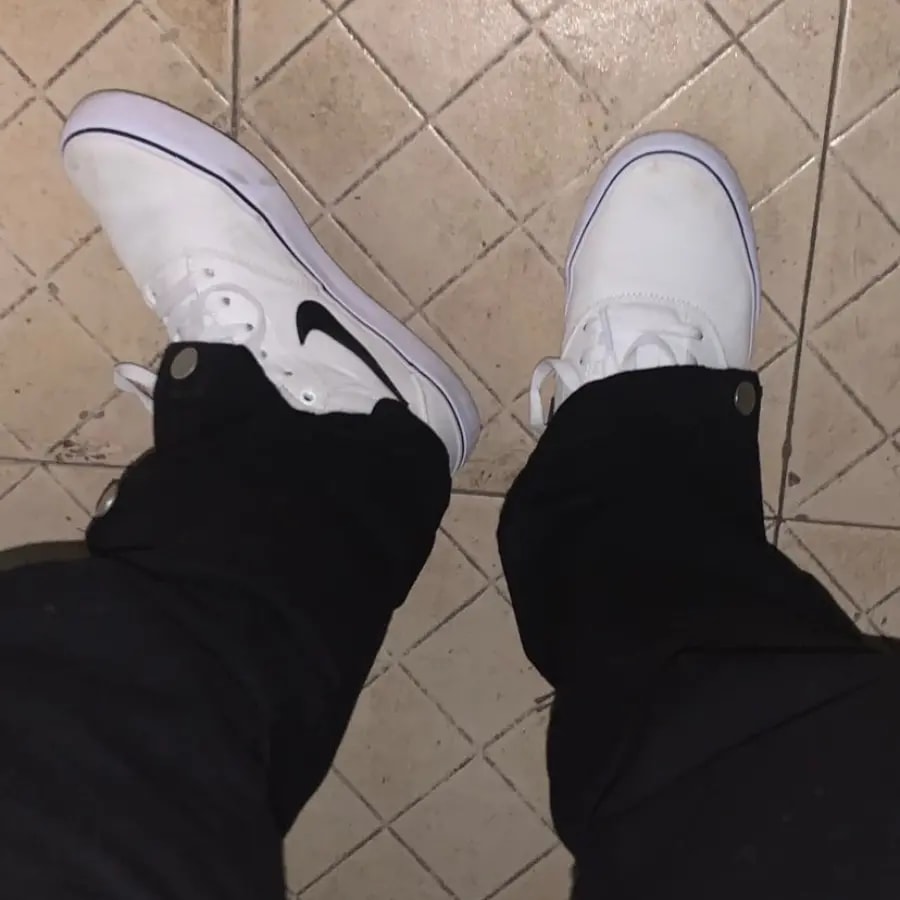 Giày Nike Chron 2 Canvas SB 'White Black' DM3494-100 — ảnh 5