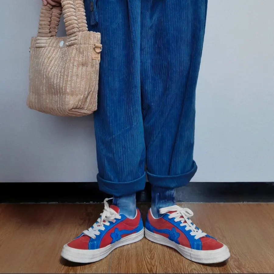Giày Converse One Star Ox x Golf Le Fleur 'Molten Lava' 162126C — ảnh 3