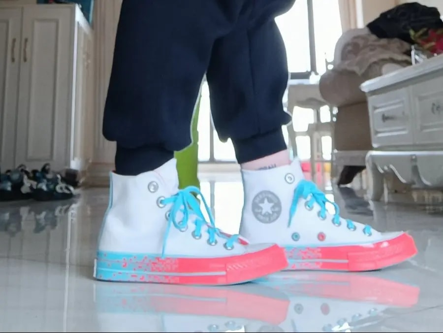 Giày Converse Chuck Taylor All Star 70 High 'Orange Blue' 171934C — ảnh 5