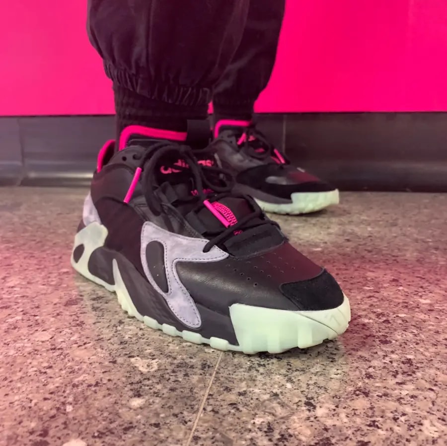 Giày Adidas Streetball Black Grey Light Red FV4524 — ảnh 5