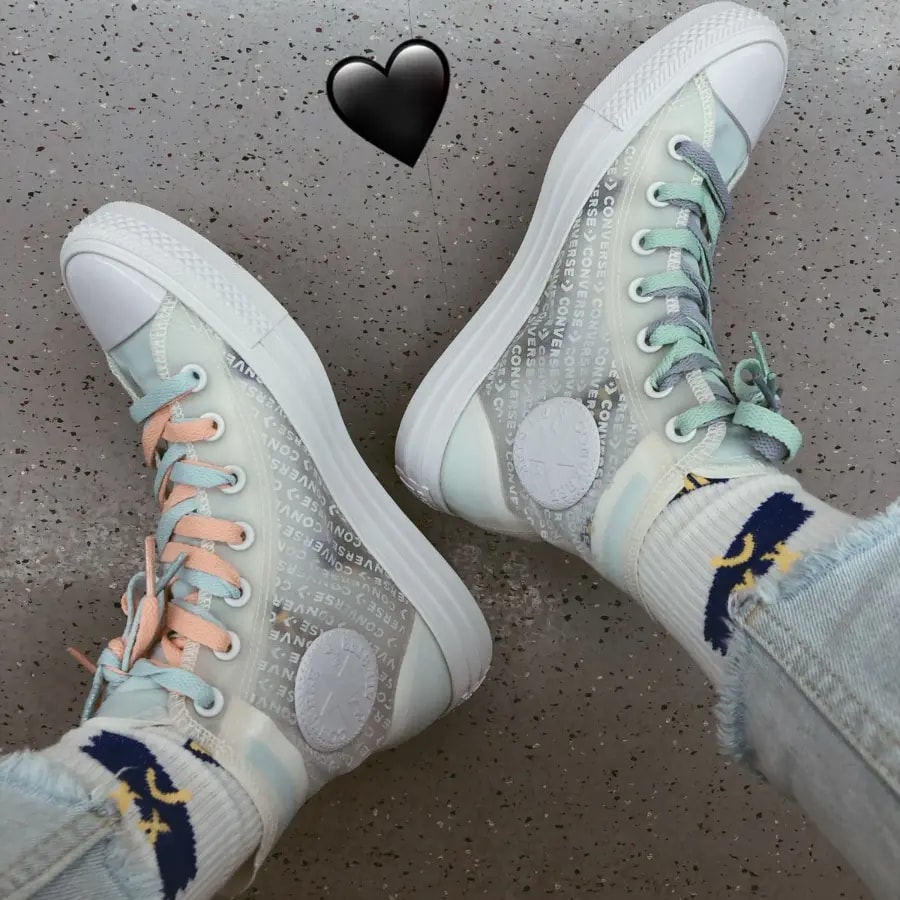 Giày Converse Chuck Taylor All Star High 'Translucent' 165609C — ảnh 4