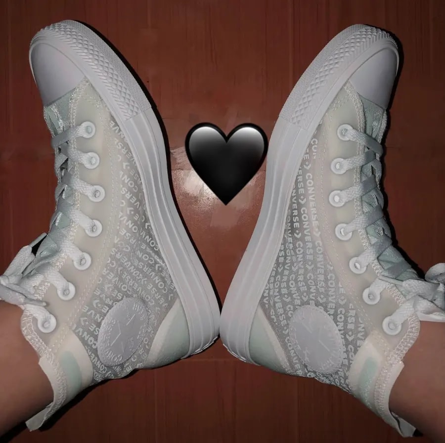 Giày Converse Chuck Taylor All Star High 'Translucent' 165609C — ảnh 5