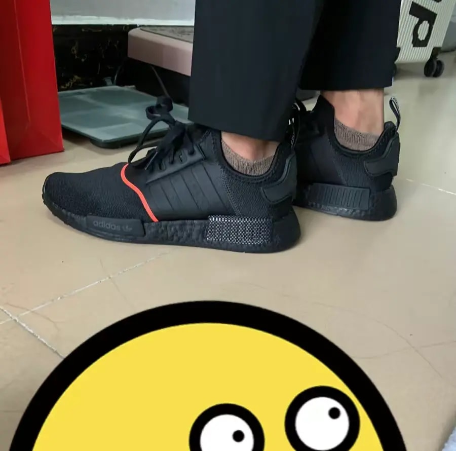 Giày Adidas NMD_R1 'Core Black Solar' EE5085 — ảnh 5