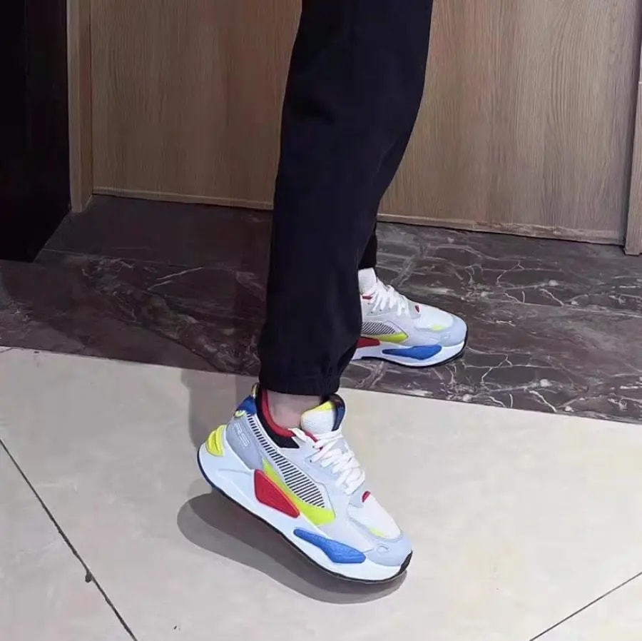 Giày Puma Rs Z White Glacial Blue Yellow 381640-05 — ảnh 3