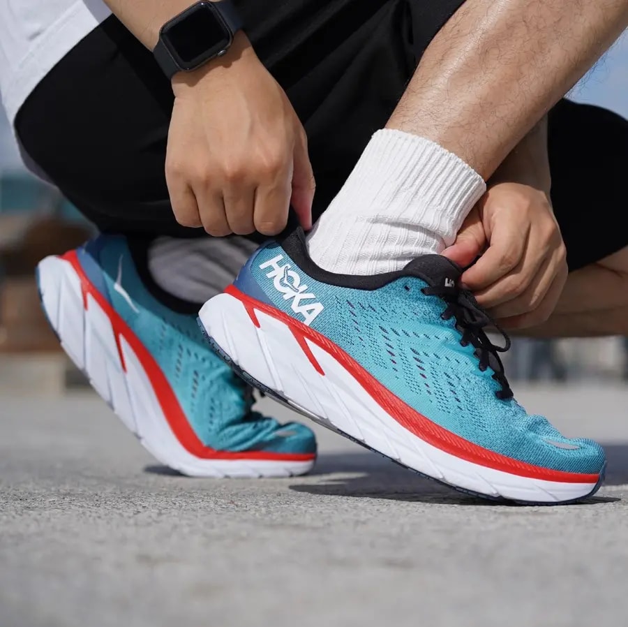 Giày Hoka One One Clifton 8 Real 'Teal Aquarelle' 1119393-RTAR — ảnh 2