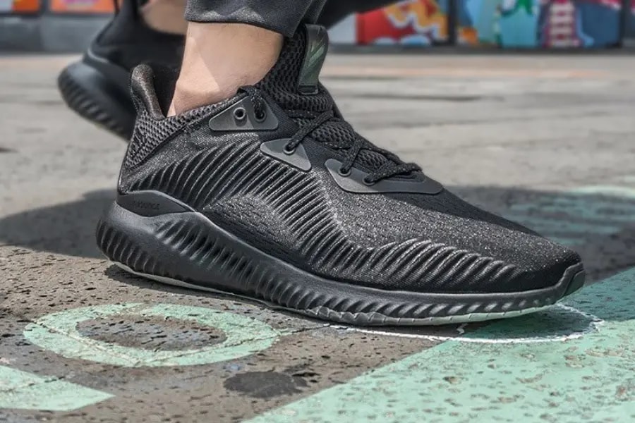 Giày Adidas Alphabounce Plus 'Triple Black' FW4685 — ảnh 3
