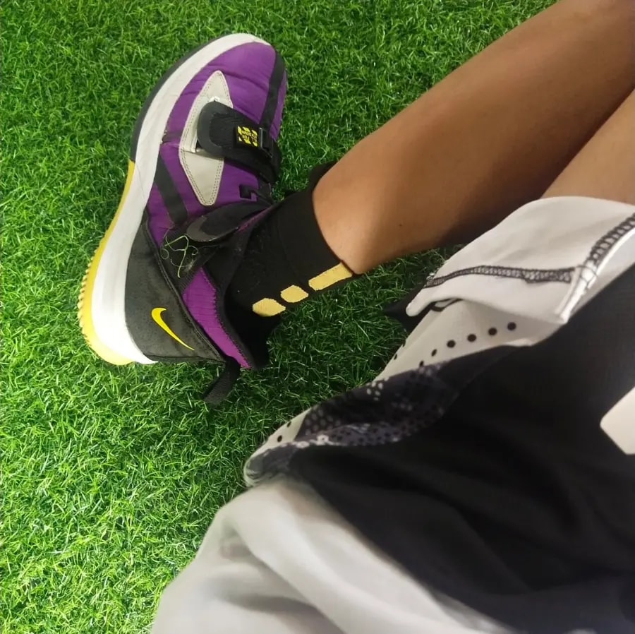 Giày Nike LeBron Soldier 13 'Purple' AR4228-500 — ảnh 4