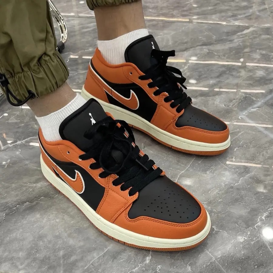 Giày Nike Air Jordan 1 Low 'Sport Spice Black' DV1299-800 — ảnh 3