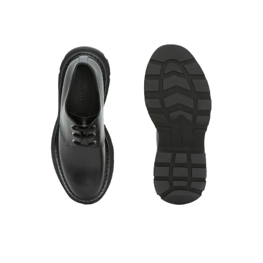Giày Alexander Mc.Queen Tread Derby 'Black' 604255WHXH01000 — ảnh 4