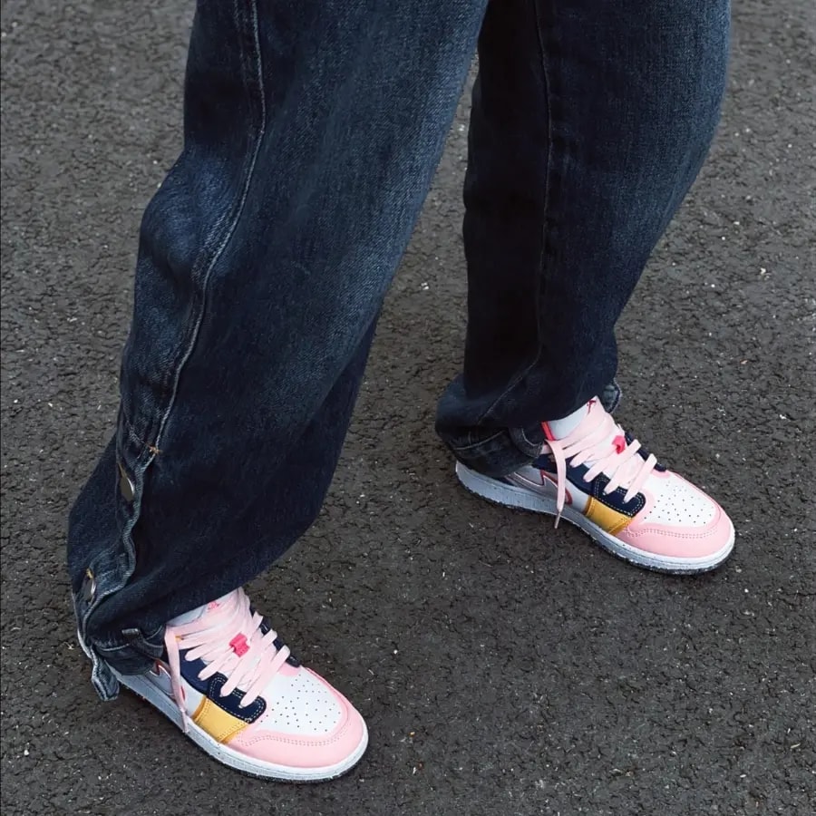 Giày Nike Air Jordan 1 Low SE ‘Coral Pink’ DV1323-100 — ảnh 3