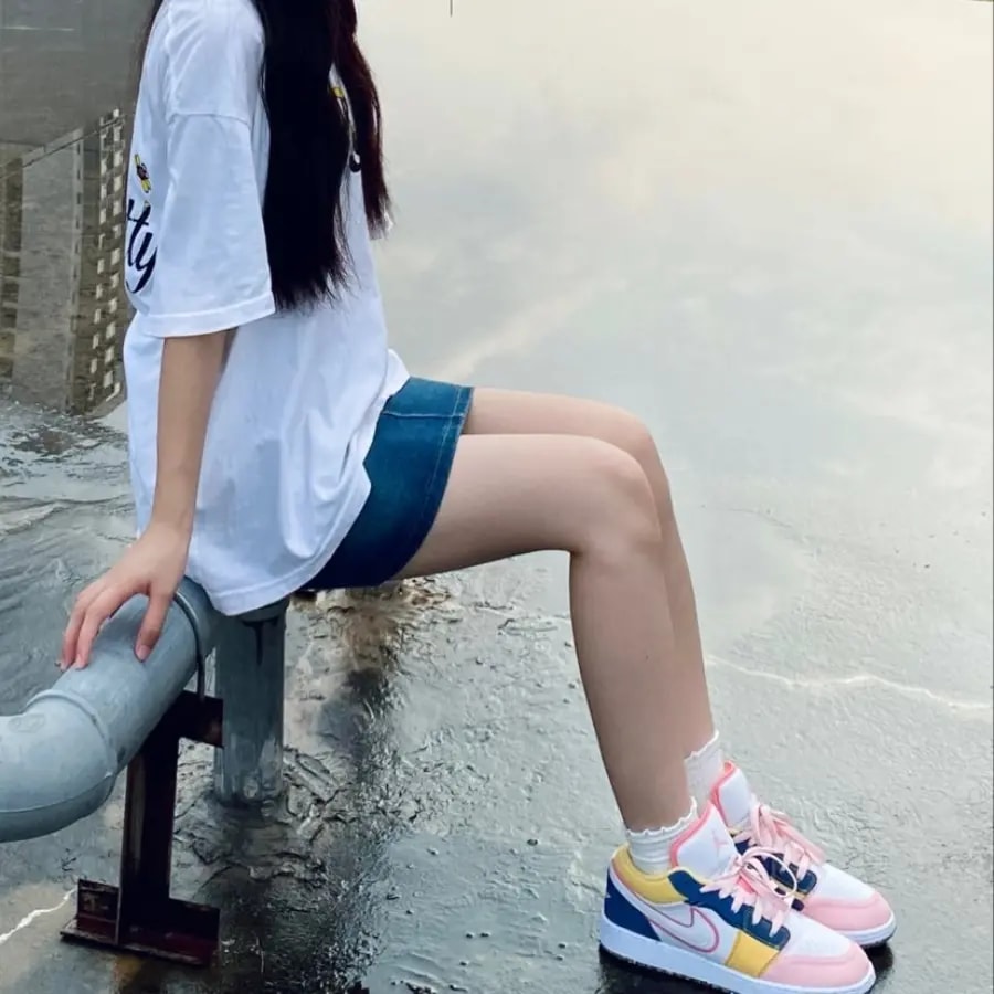 Giày Nike Air Jordan 1 Low SE ‘Coral Pink’ DV1323-100 — ảnh 5