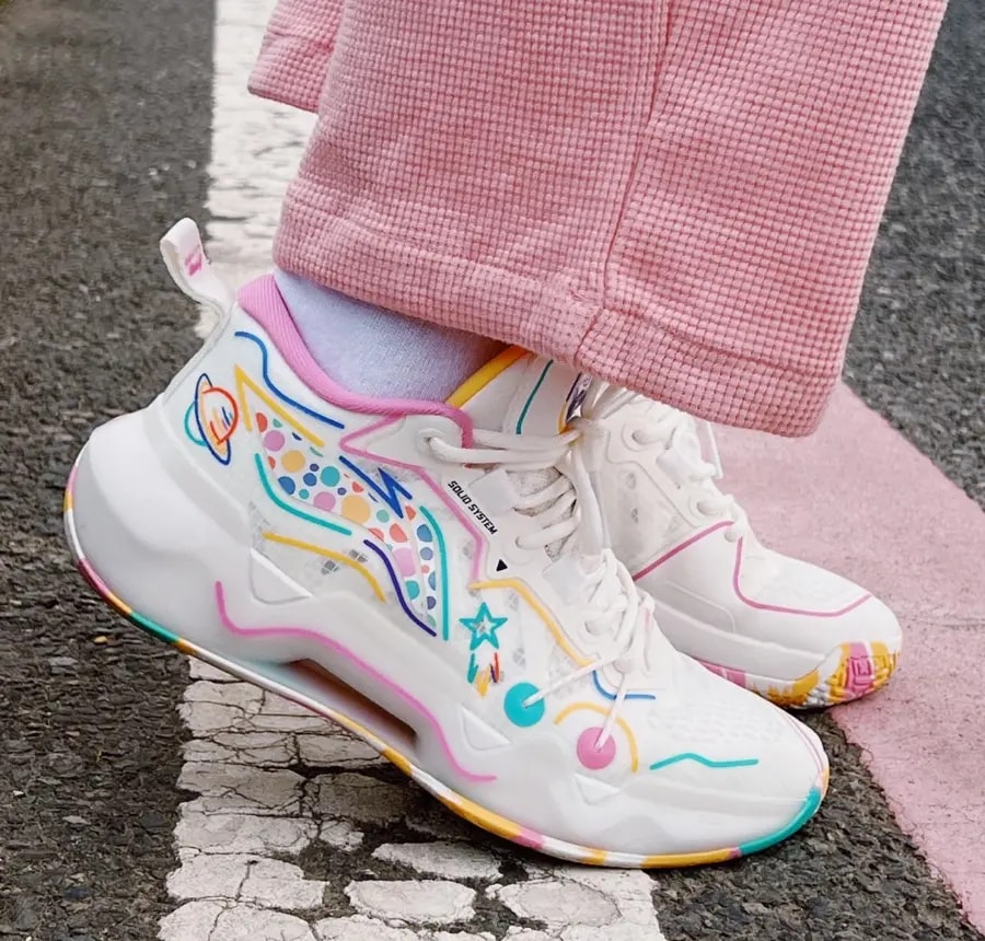 Giày Lining x Disney 2.0 Low 'Multi Color' ABAS103-1 — ảnh 3