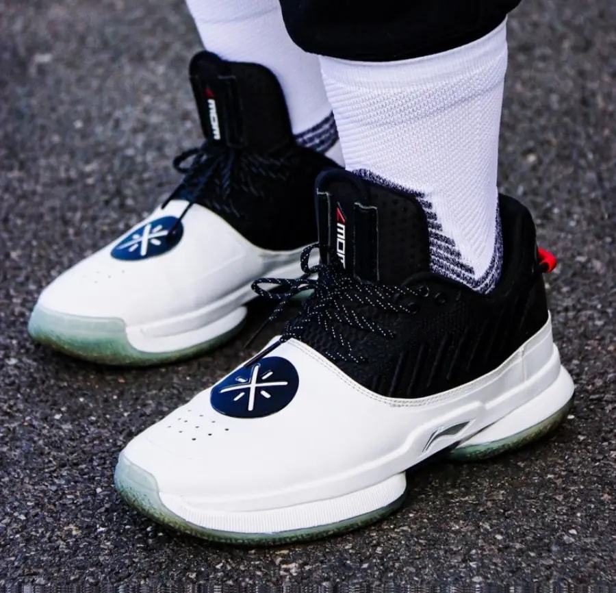 Giày Lining Way of Wade 7 'White Black' ABAN079-1 — ảnh 2