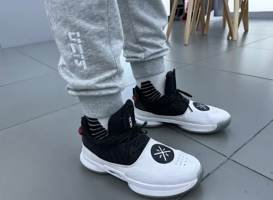 Giày Lining Way of Wade 7 'White Black' ABAN079-1 — ảnh 5