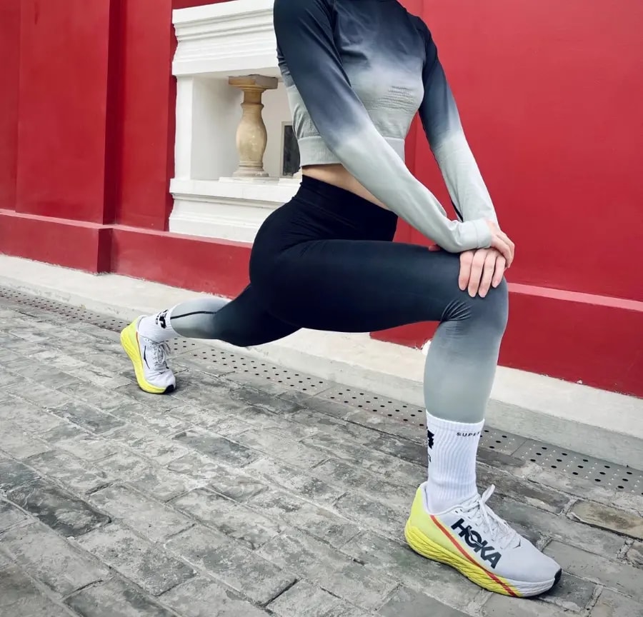Giày Hoka One One Rocket X White Evening Primrose 1113532-WEPR — ảnh 5
