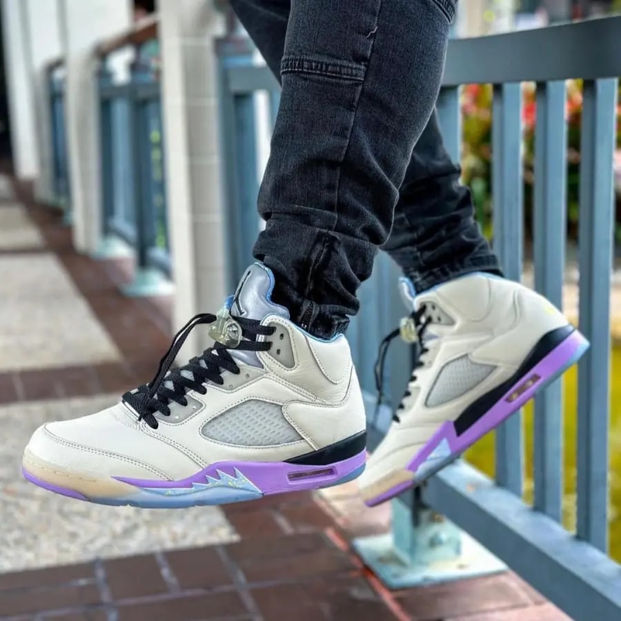 Giày Nike Air Jordan 5 x DJ Khaled 'Sail' DV4982-175 — ảnh 2
