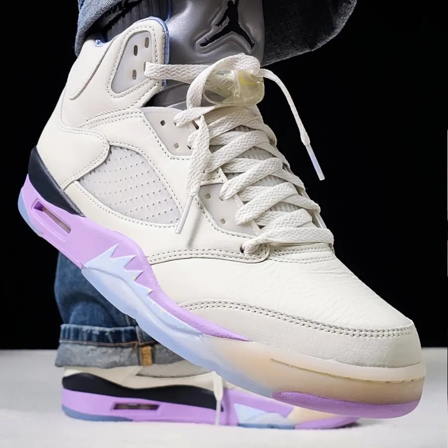 Giày Nike Air Jordan 5 x DJ Khaled 'Sail' DV4982-175 — ảnh 4