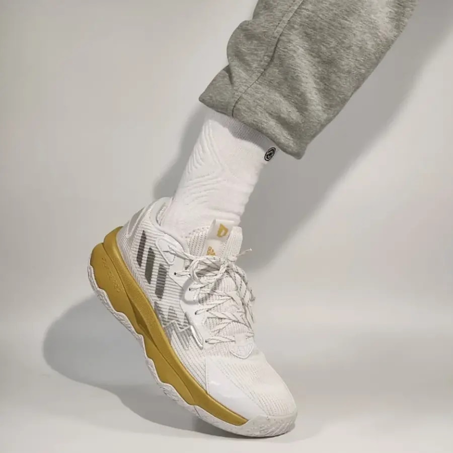 Giày Adidas Dame 8 Laheem The Dream 'White' GY1755 — ảnh 5