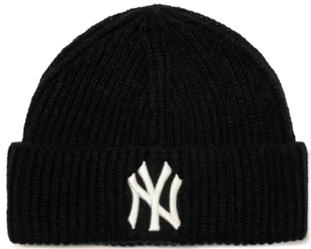 Mũ MLB Korea Unisex Street Style Knit Hats 3ABNSB216-50BKS