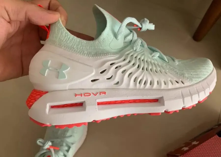 Giày Under Armour HOVR Phantom RN Seaglass Blue 3022600-102 — ảnh 3