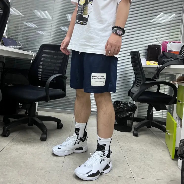 Giày Nike PG 5 TB 'White Black' DA7758-100 — ảnh 2