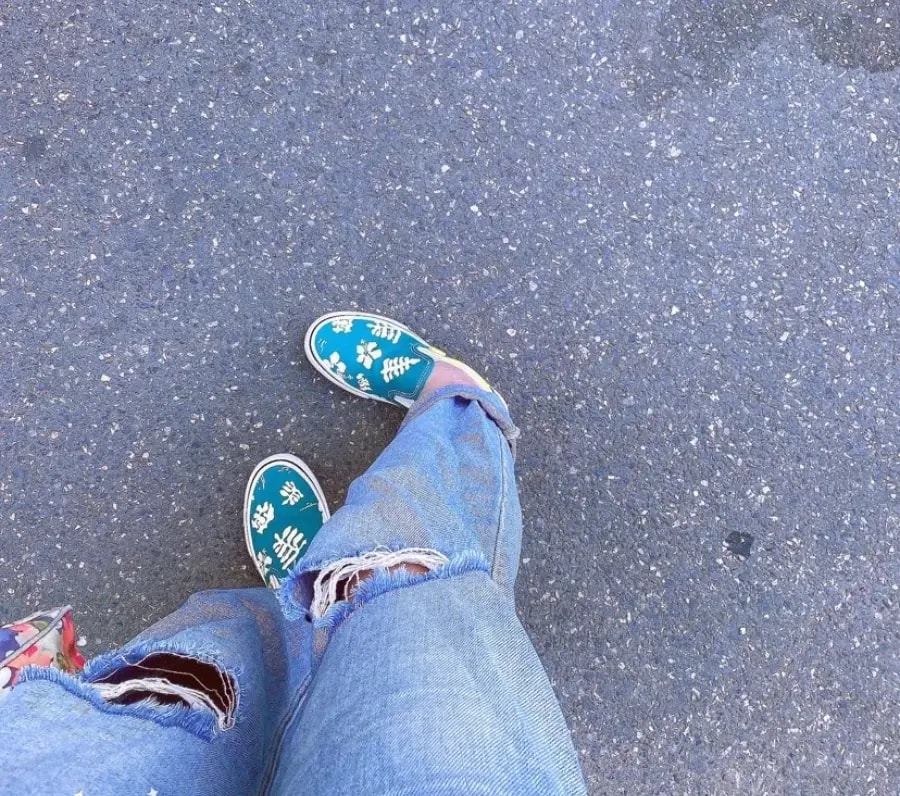 Giày Vans Classic Slip-On 'Aloha' VN0A5FCA3LA — ảnh 5