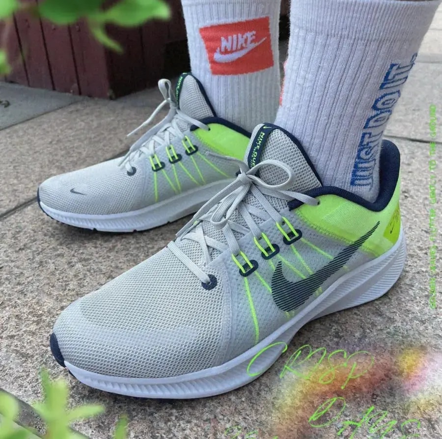 Giày Nike Quest 4 'Gray Green' DA1105-003 — ảnh 2