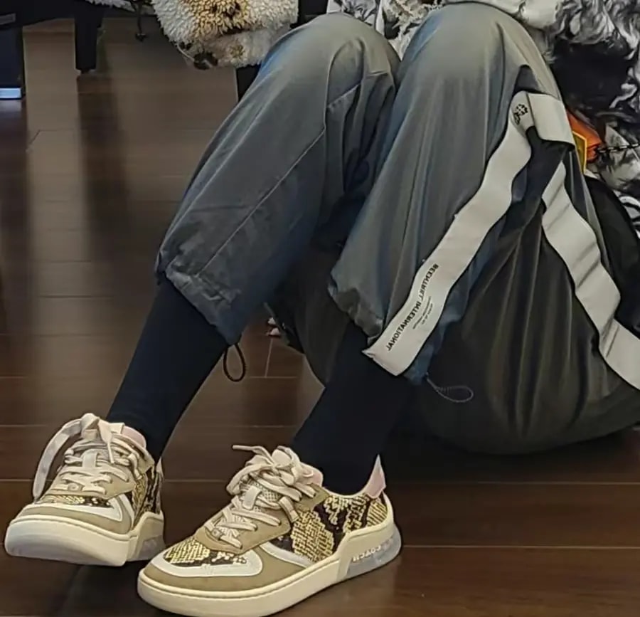 Giày Coach Citysole Court Sneaker In Snakeskin G5246-QHQ — ảnh 2