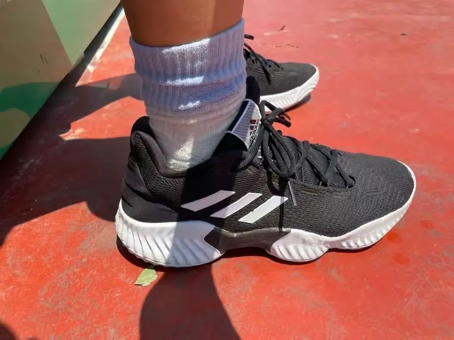 Giày Adidas Pro Bounce 2018 Low 'Black' FW5747 — ảnh 3