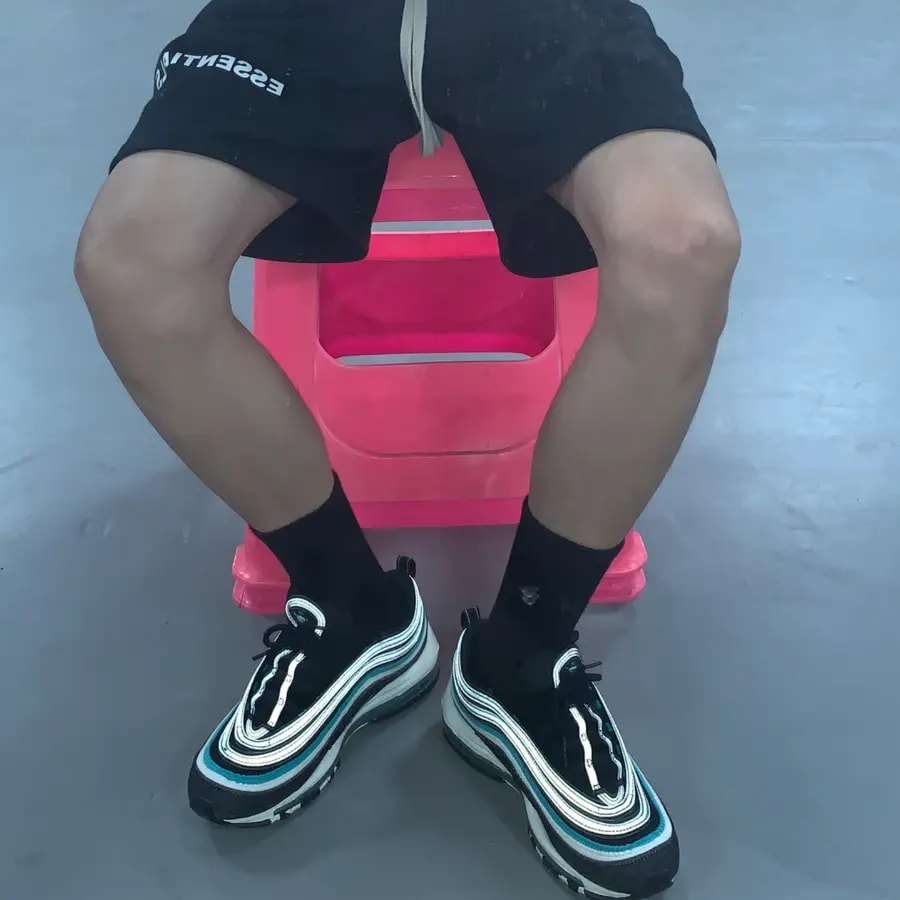 Giày Nike Air Max 97 'Black Sport Turquoise' DN1893-001 — ảnh 5