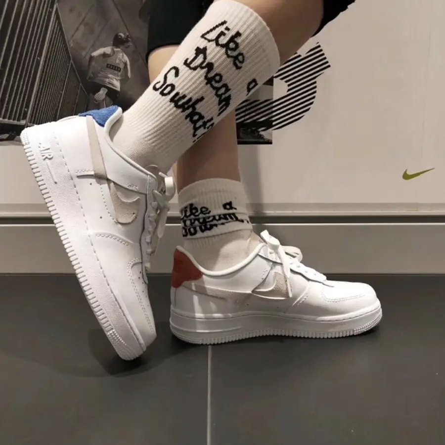 Giày Nike Air Force 1 LX Vandalised "White" 898889-103 — ảnh 2